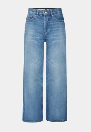 Tommy Jeans 女童休闲裤 男女通用 - 宽松版型牛仔裤 - 靛蓝水洗